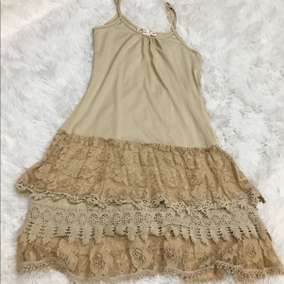 NWOT Lace & Crochet Dress - Picture 3 of 3